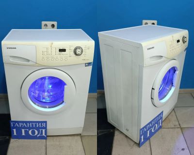 Лот: 25673516. Фото: 1. Стиральная машина Samsung WF6458N7W... Стиральные машины