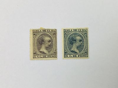 Лот: 23963427. Фото: 1. Король Альфонсо XIII. Неполная... Марки