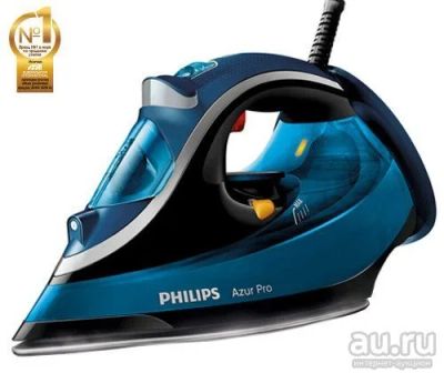 Лот: 10444999. Фото: 1. Утюг Philips Azur Pro GC4881/20... Утюги, парогенераторы, отпариватели