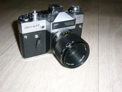 Лот: 1591998. Фото: 1. Зенит-ЕТ с объективом Индустар-61Л... Плёночные зеркальные