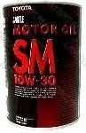 Лот: 14492882. Фото: 1. Toyota SAE 10W30 SM, 1L (масло... Масла, жидкости
