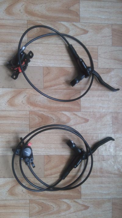 Лот: 15877306. Фото: 1. Новые гидравлические тормоза shimano... Запчасти