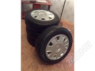 Лот: 152144. Фото: 1. 4 колпака R15 на Ford Focus II... Шины