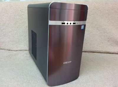 Лот: 15265052. Фото: 1. Корпус micro-atx DEXP в идеальном... Корпуса, блоки питания