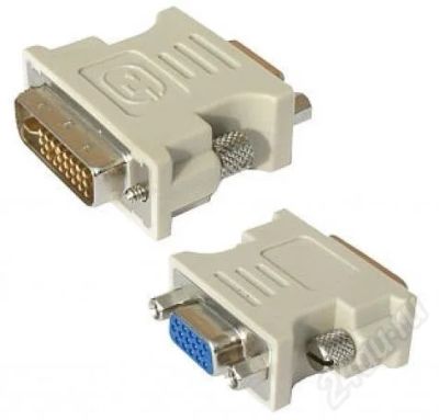 Лот: 543874. Фото: 1. Переходник DVI-VGA. Другое (комплектующие)