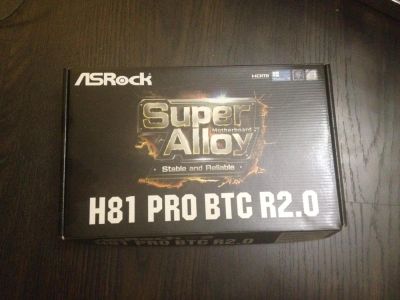 Лот: 9968299. Фото: 1. ASRock H81 pro btc 2.0 плата 6xPCI-E. Материнские платы