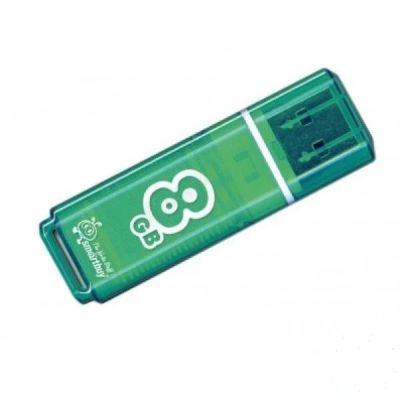 Лот: 7652445. Фото: 1. USB Флешка на 8GB SmartBuy Glossy... USB-флеш карты