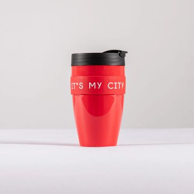 Лот: 16160547. Фото: 1. Красная с ч. к. кружка «It's My... Сувенирные мелочи