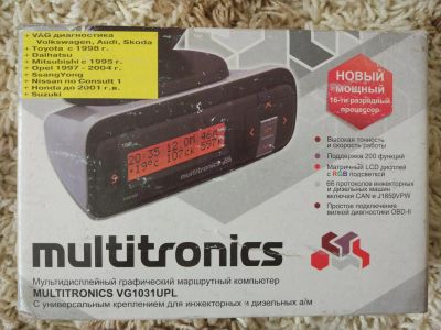 Лот: 8271446. Фото: 1. Универсальный бортовой компьютер... Электроприборы для автомобиля