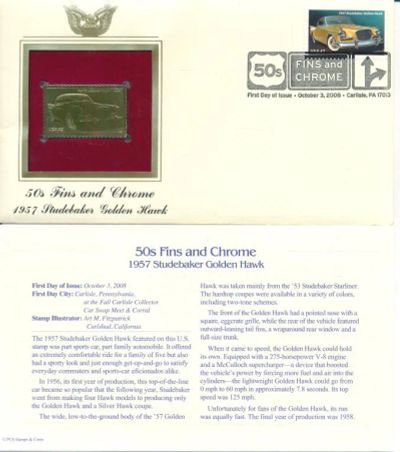 Лот: 25540985. Фото: 1. США 2008 КПД с металлической репликой... Марки