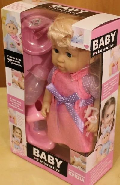 Лот: 12841162. Фото: 1. Интерактивная кукла BABY аналог... Куклы и аксессуары