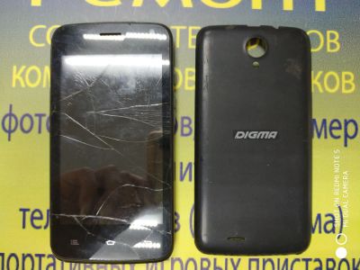 Лот: 13965387. Фото: 1. №1193 . Телефон Digma Hit Q400... Смартфоны