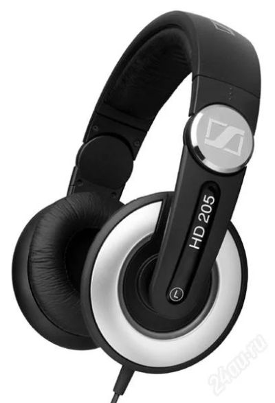 Лот: 2874494. Фото: 1. Наушники sennheiser hd 205 неделю... Наушники, гарнитуры