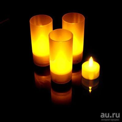 Лот: 8956848. Фото: 1. Светодиодная свеча LED Candle... Другое освещение