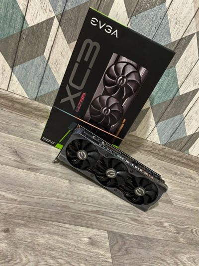 Лот: 17408527. Фото: 1. Видеокарта RTX 3070 EWGA XC3 ULTRA. Видеокарты