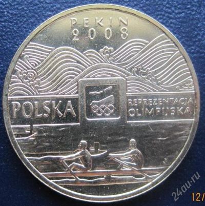 Лот: 2087440. Фото: 1. 2 злотых. 2008 Игры XXIX Олимпиады... Европа