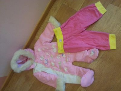 Лот: 4501559. Фото: 1. комбинезон + штанишки. Костюмы, пиджаки, комбинезоны