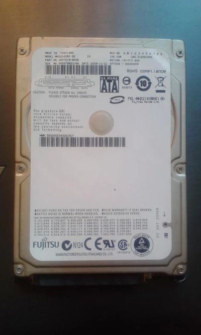 Лот: 7573924. Фото: 1. HDD. Жёсткие диски (HDD)