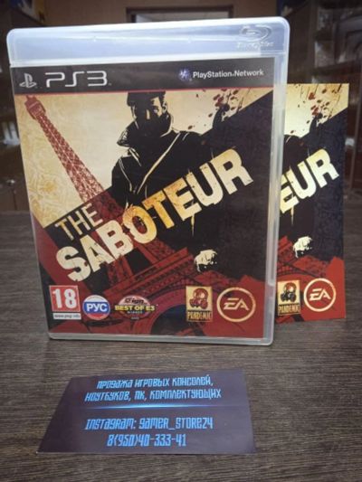 Лот: 17967426. Фото: 1. The Saboteur. Лицензионный диск... Игры для консолей