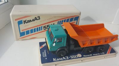 Лот: 10426929. Фото: 1. КамАЗ 5511 самосвал (1:43). Автомоделизм