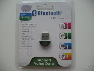Лот: 103458. Фото: 1. Bluetooth USB мини адаптер. WiFi, Bluetooth адаптеры