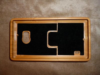 Лот: 6698009. Фото: 1. Чехол бамбук Lumia 930 задняя... Чехлы, бамперы