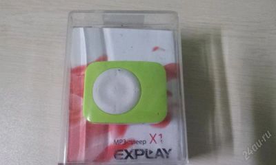 Лот: 2714838. Фото: 1. MP3- плеер Explay X1 4Gb Новый... Плееры
