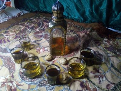 Лот: 19608615. Фото: 1. Набор ШТОФ + 6 стопок. Рюмки, стопки