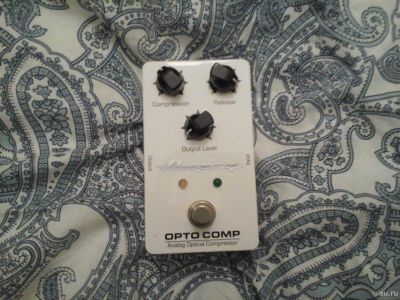 Лот: 13778527. Фото: 1. Ampeg Opto Comp Компрессор. Гитарные эффекты и комбоусилители