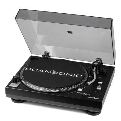 Лот: 24136849. Фото: 1. Виниловый проигрыватель Scansonic. Виниловые проигрыватели и электрофоны