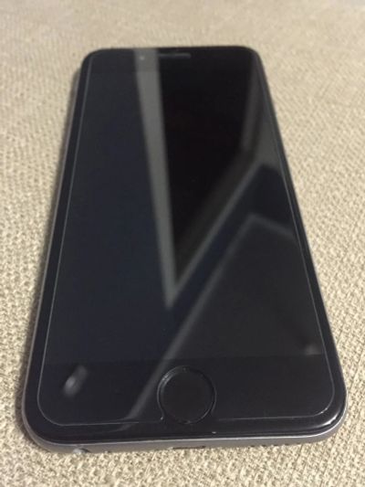 Лот: 10269350. Фото: 1. iPhone 6 Space Gray 16Gb без отпечатка. Смартфоны