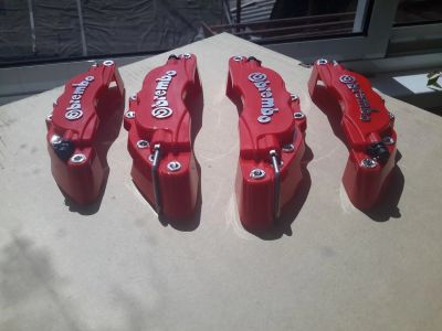 Лот: 9691103. Фото: 1. Brembo накладки на суппорта (комплект... Детали тюнинга