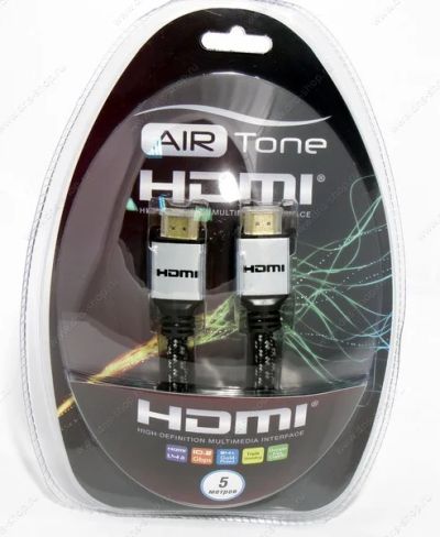 Лот: 3343043. Фото: 1. Кабель HDMI (M) - HDMI (M), 5m... Шлейфы, кабели, переходники