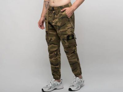 Лот: 24973777. Фото: 1. Джоггеры Stone Island. Брюки, джинсы, шорты