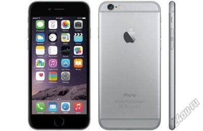 Лот: 6857099. Фото: 1. iPhone 6 16GB Space Gray (гарантия... Смартфоны