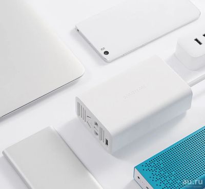 Лот: 17040197. Фото: 1. Автомобильный инвертор Xiaomi... Электроприборы для автомобиля