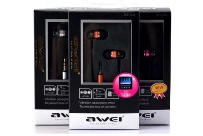Лот: 10366672. Фото: 1. Наушники Awei ES-Q3. Другое (периферия)
