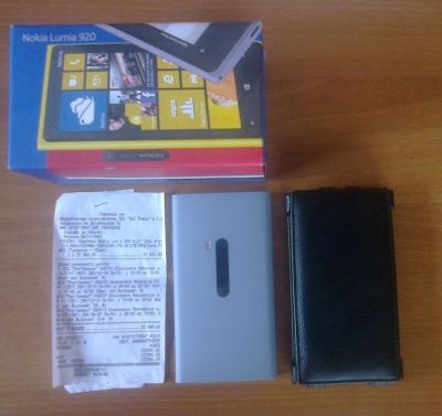 Лот: 3272902. Фото: 1. Nokia Lumia 920 Grey На гарантии... Смартфоны