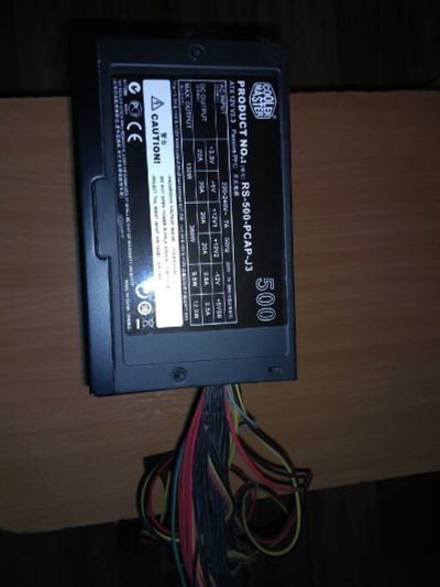 Лот: 17342277. Фото: 1. Блок питания CoolerMaster 500W. Корпуса, блоки питания