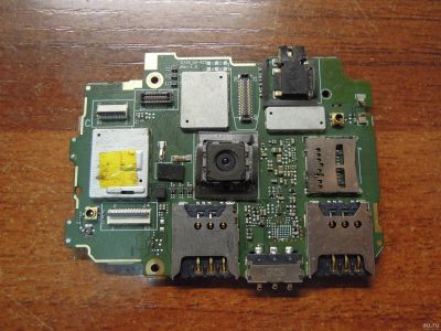 Лот: 13783165. Фото: 1. Основная плата рабочая Nokia Lumia... Микросхемы и платы