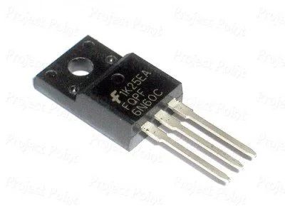 Лот: 9720762. Фото: 1. FQPF6N60C mosfet транзистор 600V... Транзисторы