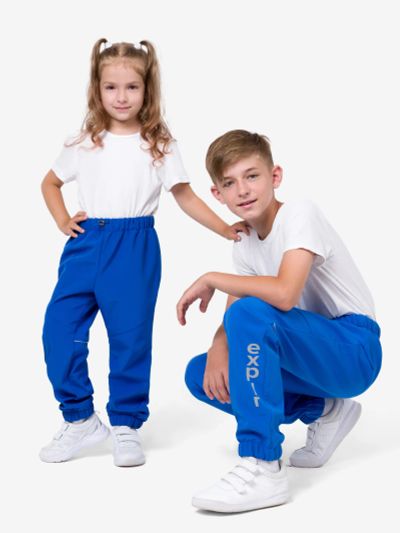 Лот: 24640808. Фото: 1. Демисезонные брюки для детей Sherysheff... Спортивные брюки, штаны