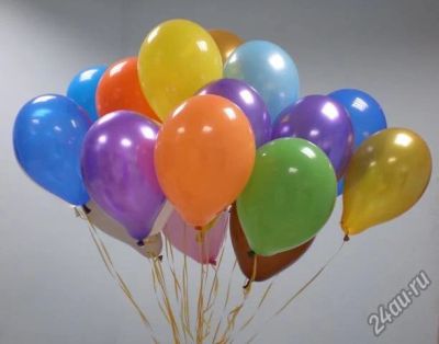 Лот: 6498412. Фото: 1. Воздушные шарики наполненные гелием... Воздушные шары