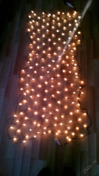 Лот: 6625473. Фото: 1. Гирлянда (сеть 2*1 м). Гирлянды, шарики, новогодние аксессуары