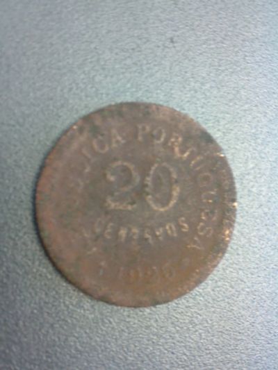 Лот: 8806548. Фото: 1. 20 центавос 1925 Португалия. Европа