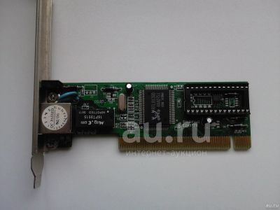 Лот: 19634398. Фото: 1. Сетевая карта PCI 100Mb. Сетевые карты