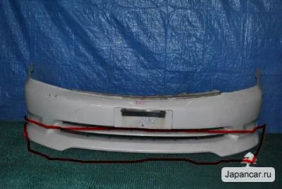 Лот: 4539624. Фото: 1. Передняя губа Honda Stream. Кузов