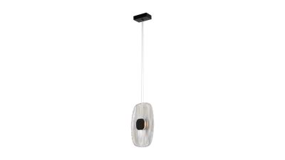 Лот: 25033760. Фото: 1. Светильник подвесной Eclipse MOD152PL-L1BK. Люстры, потолочные и подвесные светильники