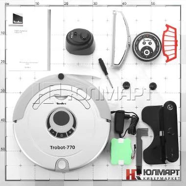 Лот: 6273861. Фото: 1. робот-пылесос Tesler Trobot-770. Пылесосы, паровые швабры