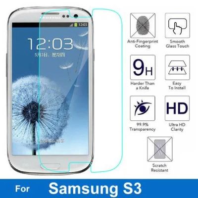 Лот: 16371227. Фото: 1. Защитное стекло для Samsung S3... Дисплеи, дисплейные модули, тачскрины